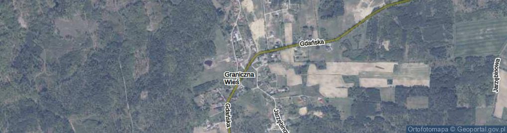 Zdjęcie satelitarne Klonowa ul.